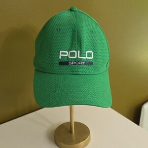 NWOT Polo Sport Green Cap
